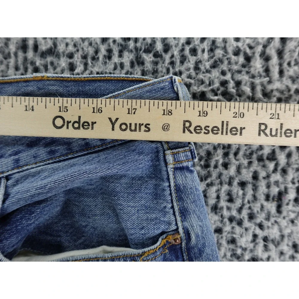 Vtg Levi's Men's 501 Jeans Sz 38x32 Blue‎ Denim Nice Fade Made in Haiti WPL423